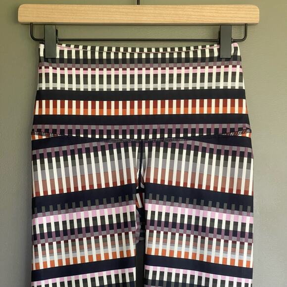 prAna Kimble Printed 7/8 Leggings Tivoli Size XS High Waist Multicolor Outdoor - Picture 5 of 16